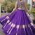 Navratri Roman Lehenga Choli - Coconut Gota & Kutchi Gamthi Embroidery - free size