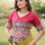 Navratri Special Roman Lehenga Choli | Lotus Gota, Mirror Lace & Kutchi Gamthi Work | Garba Festive Wear