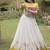 Navratri Roman Lehenga Choli - Lotus Gota Mirror Lace & Kutchi Gamthi Work - free size
