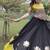 Navratri Roman Lehenga Choli - Lotus Gota Mirror Lace & Kutchi Gamthi Work - free size