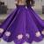 Navratri Roman Lehenga Choli - Lotus Gota Mirror Lace & Kutchi Gamthi Work - free size