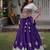 Navratri Roman Lehenga Choli - Lotus Gota Mirror Lace & Kutchi Gamthi Work - free size
