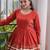 Navratri Cora Cotton Lehenga Choli - Gota Patti & Lace Work - Garba Dandiya Festive Wear - free size