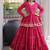 Navratri Cora Cotton Lehenga Choli - Gota Patti & Lace Work - Garba Dandiya Festive Wear - free size
