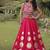 Navratri Special Roman Silk Lehenga Choli | Gota Work Garba & Dandiya Festive Wear