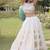 Navratri Roman Silk Lehenga Choli - Gota Work Garba & Dandiya Festive Wear - free size