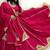 Rani Pink Color Mirror and Patch Border Work Lehenga Choli Set