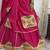 Rani Pink Color Mirror and Patch Border Work Lehenga Choli Set