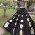 Navratri Roman Silk Lehenga Choli - Gota Work Garba & Dandiya Festive Wear - free size