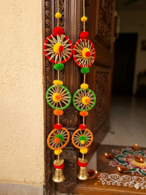 handmade wall hanging decorative  traditional for home decoration (pack of 2) 1
