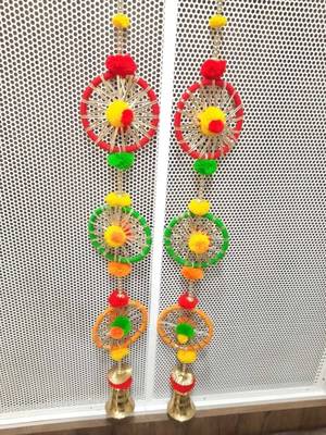 handmade wall hanging decorative  traditional for home decoration (pack of 2) 3