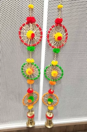 handmade wall hanging decorative  traditional for home decoration (pack of 2)