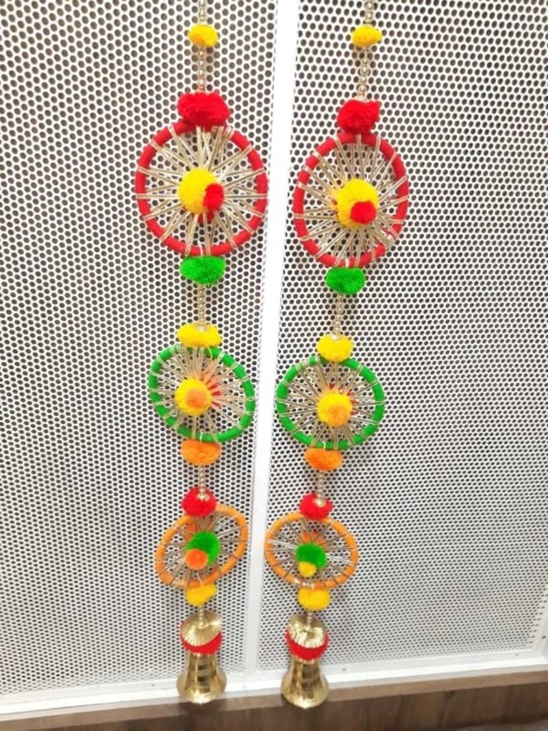 handmade wall hanging decorative  traditional for home decoration (pack of 2)