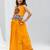 Navratri special real mirror & gamthi lace work lehenga with patch work blouse for kids