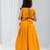 Navratri special real mirror & gamthi lace work lehenga with patch work blouse for kids
