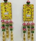cow latkan hanging diwali decorations door hanging toran for home decor (pack of 2)