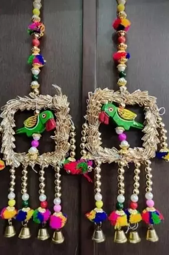 handmade wall hanging decorative  traditional for home decoration (pack of 2)