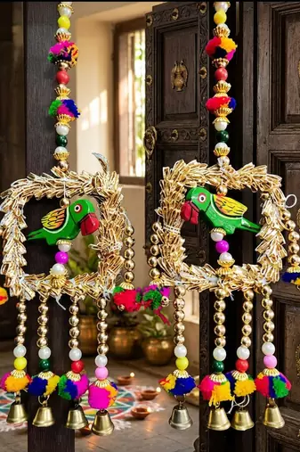 handmade wall hanging decorative  traditional for home decoration (pack of 2)