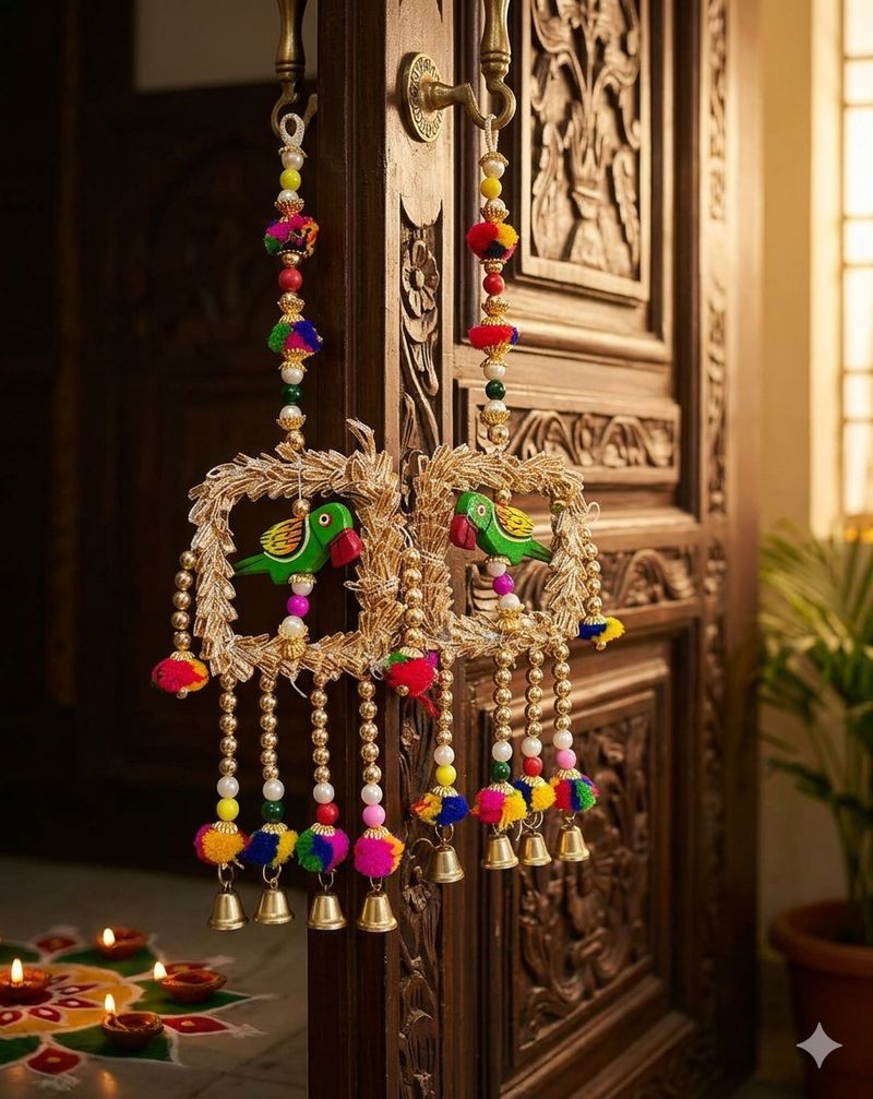 handmade wall hanging decorative  traditional for home decoration (pack of 2)
