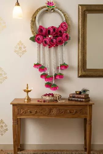 handmade wall hanging decorative  traditional for home festival decoration (pack of 2)