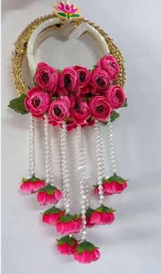 handmade wall hanging decorative  traditional for home festival decoration (pack of 2) 3