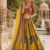 multicolor color Gotta pati Dori and Zari Embroidered Multi Thread Sequins work silk  blend Lehenga Choli set