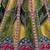 multicolor color Gotta pati Dori and Zari Embroidered Multi Thread Sequins work silk  blend Lehenga Choli set