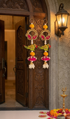 decorative hanging for home decoration  ideal for diwali festivities decor (pack of 2)  1