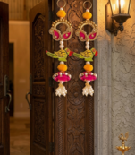 decorative hanging for home decoration  ideal for diwali festivities decor (pack of 2) 