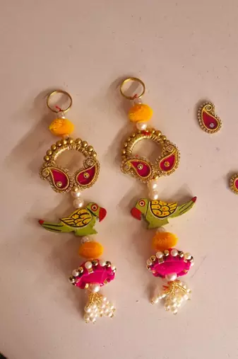decorative hanging for home decoration  ideal for diwali festivities decor (pack of 2) 