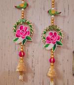 handmade wall hanging decorative  traditional for home festival decoration (pack of 2)