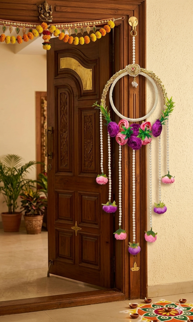  handmade decorative wall hanging for home decorative door hanging for home decorations (pack of 2)