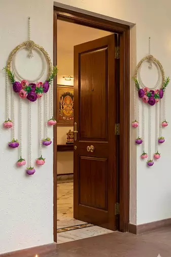  handmade decorative wall hanging for home decorative door hanging for home decorations (pack of 2)