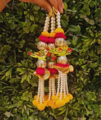 handmade decorative wall decor hanging for home decorations (pack of 6) 1