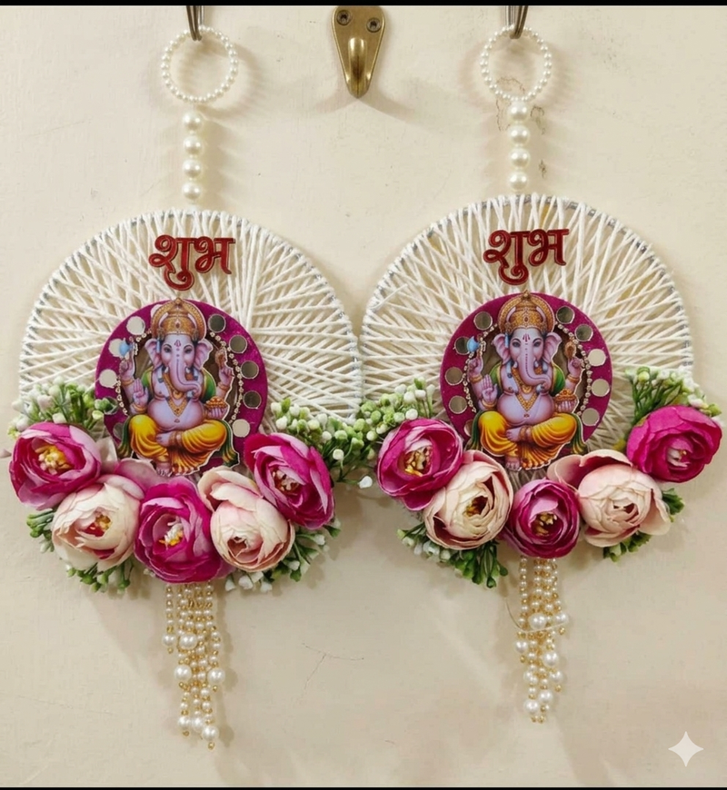 handmade decorative wall hanging  for home decoration for home decorations (pack of 2)