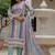 Lime green rayon slub kurti pant dupatta set