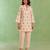 Ivory handloom cotton linen co ord set