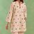 Ivory handloom cotton linen co ord set