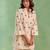 Ivory handloom cotton linen co ord set