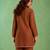 Brown handloom cotton linen co ord set