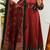 Rust jaipuri cotton kurti pant dupatta set