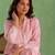 Pink chanderi tissue top