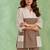 Khaaki brown handloom cotton linen top