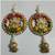 handmade decorative wall hanging for home decoration latkan for home decorations (pack of 2) 