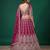 Enchanting Pink Dori, Zari, and Multiple Sequins Embroidered Rangoli Silk Indian latest designer Bollywood lehenga