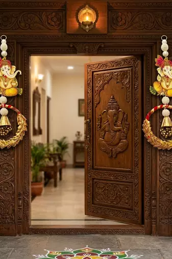handmade decorative hanging for home decoration door hanging latkan for home decorations (pack of 2)