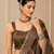 brown moonga silk blend navratri lehenga choli