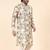 Mens art silk digital print with sequined work kurta multicolor