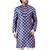 Mens art silk digital print with sequined work kurta multicolor