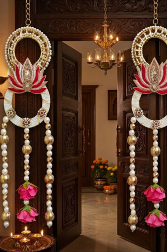handmade decorative hanging for home decoration hanging latkan for home decorations (pack of 2)